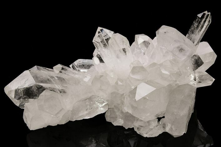 Clear Quartz Crystal Cluster - Brazil #212479